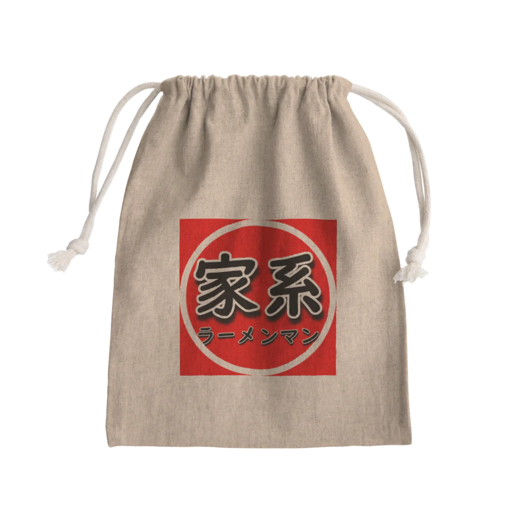 家系ラーメンマンの家系ラーメンマン Mini Drawstring Bag