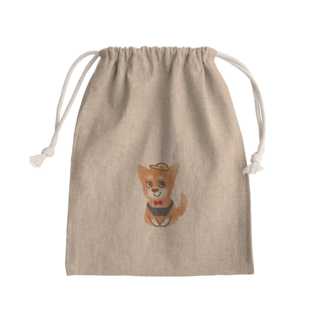 喫茶 余白とコーヒー 奈良のルアナ店長 Mini Drawstring Bag