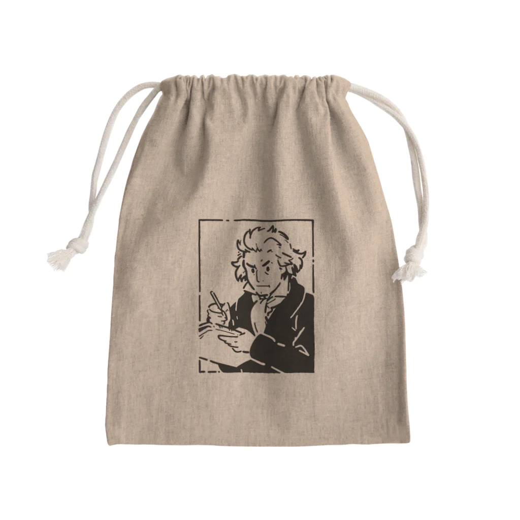 山形屋米店のベートーヴェン Mini Drawstring Bag