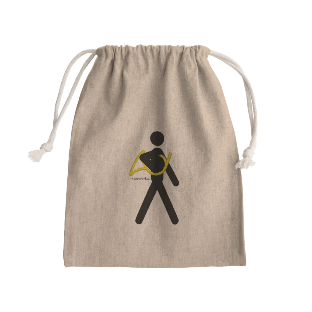 ぬるのThe Walking Hornist w/o Logo Mini Drawstring Bag