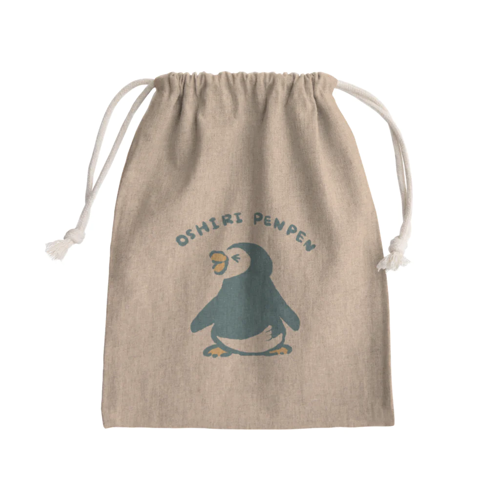 huroshikiのおしりぺんぺん Mini Drawstring Bag