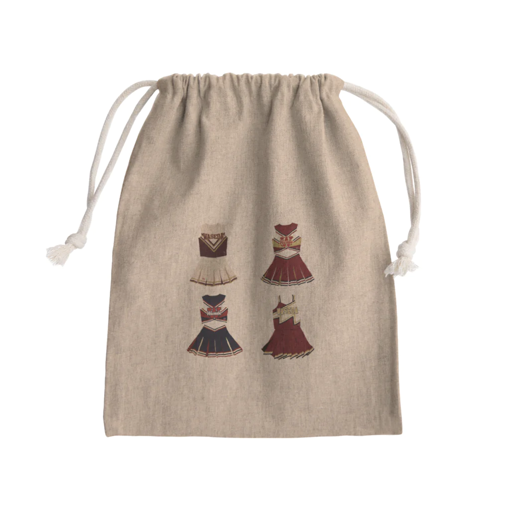 早稲田大学応援部「わーおくんショップ」の衣装 Mini Drawstring Bag