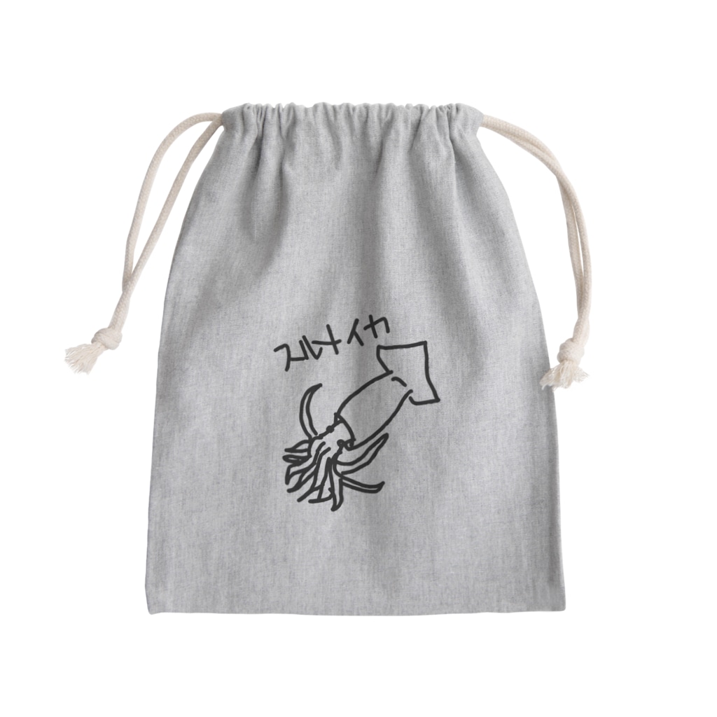 いきものや　のの（別館）のスルメイカ Mini Drawstring Bag