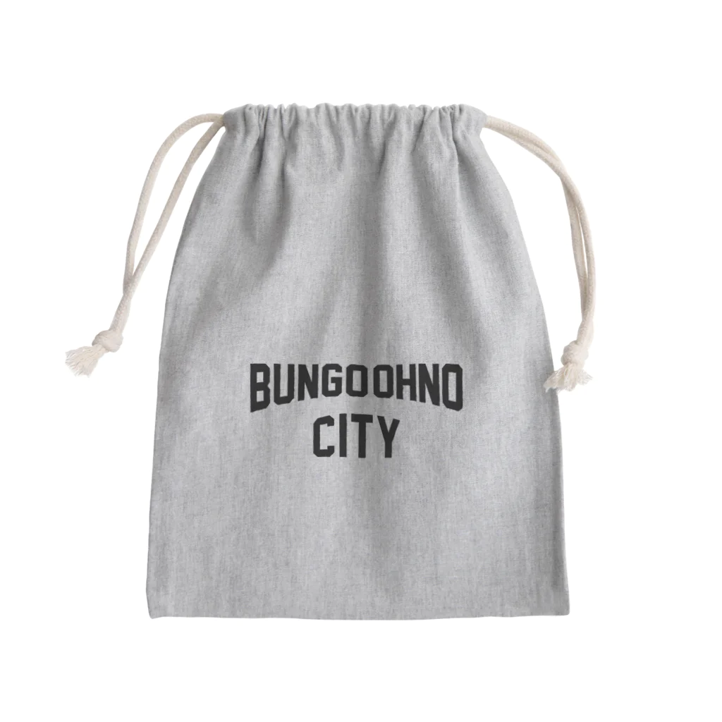 JIMOTOE Wear Local Japanの豊後大野市 BUNGO OHNO CITY Mini Drawstring Bag