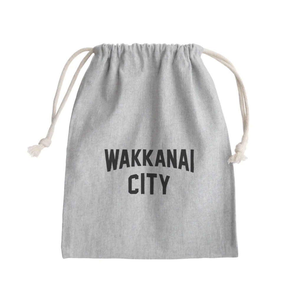 JIMOTOE Wear Local Japanの稚内市 WAKKANAI CITY Mini Drawstring Bag