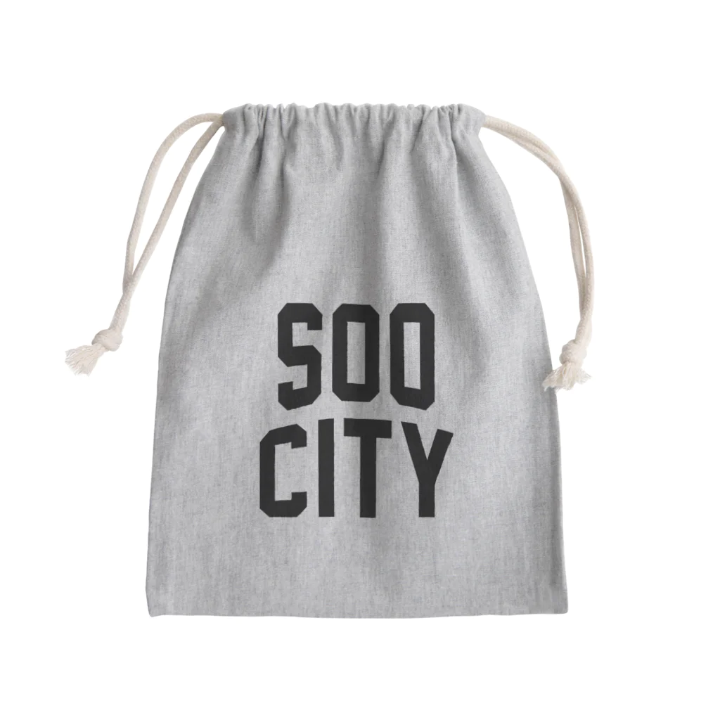 JIMOTOE Wear Local Japanの曽於市 SOO CITY Mini Drawstring Bag
