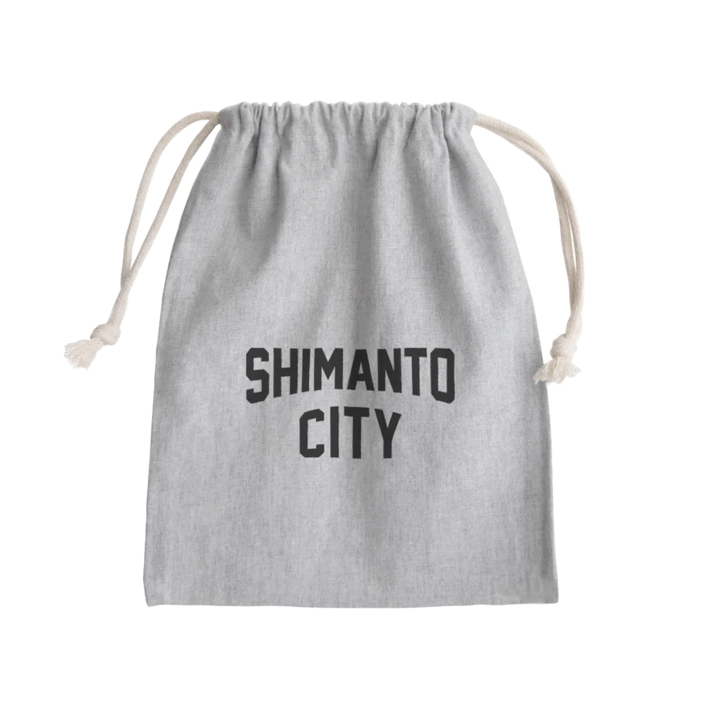 JIMOTOE Wear Local Japanの四万十市 SHIMANTO CITY Mini Drawstring Bag