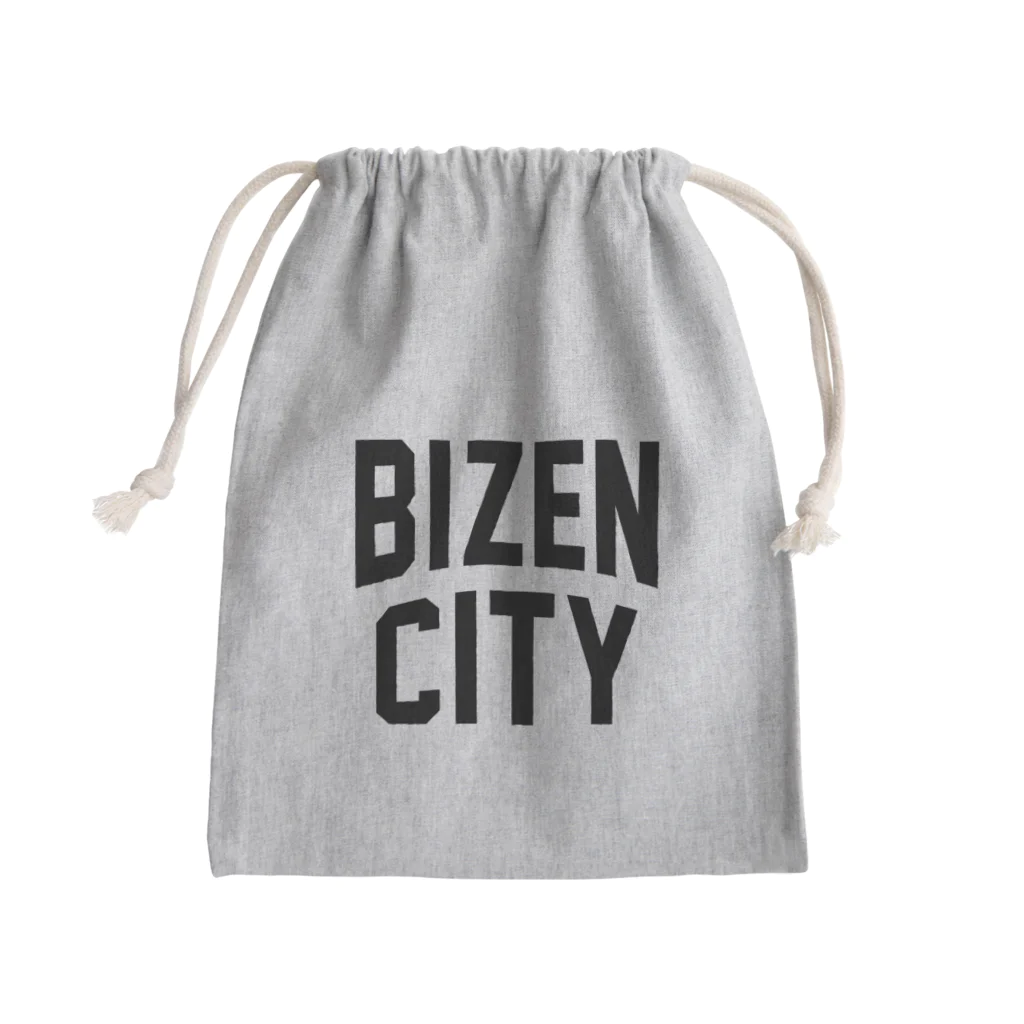 JIMOTOE Wear Local Japanの備前市 BIZEN CITY Mini Drawstring Bag