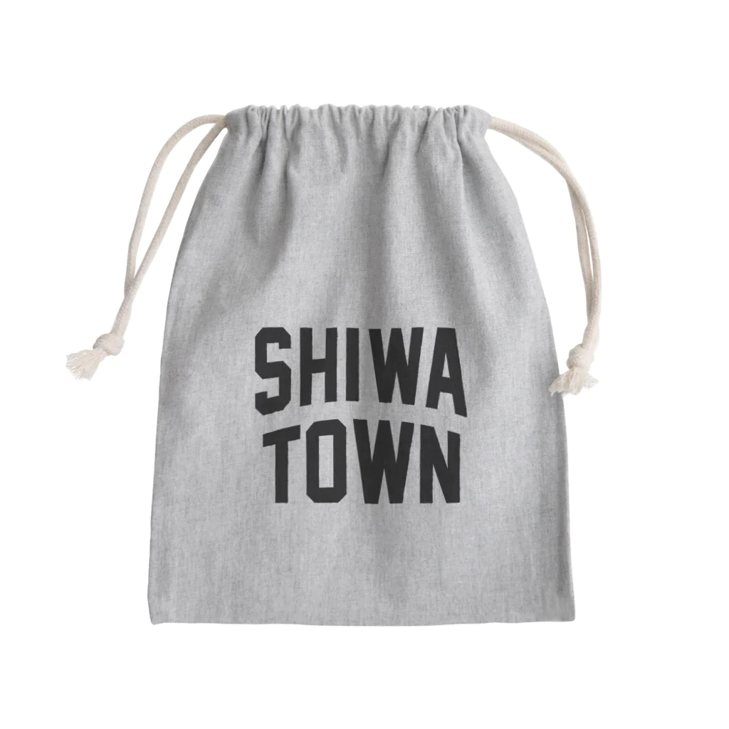 JIMOTOE Wear Local Japanの紫波町 SHIWA TOWN Mini Drawstring Bag