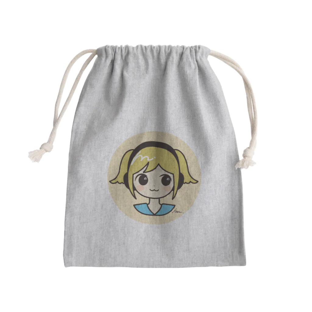 mmのめめさんアイコングッズ Mini Drawstring Bag