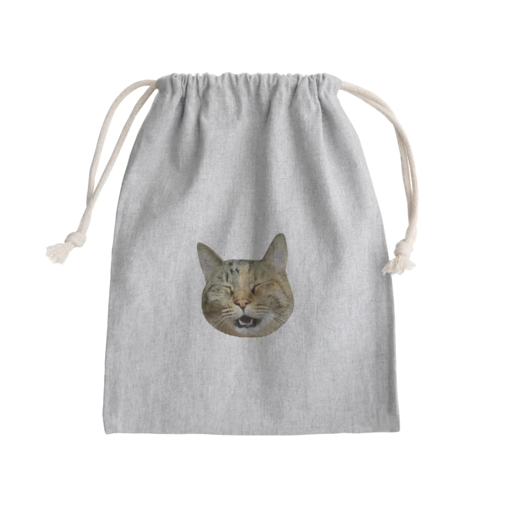 桃くるみSHOPのアハハにゃん Mini Drawstring Bag