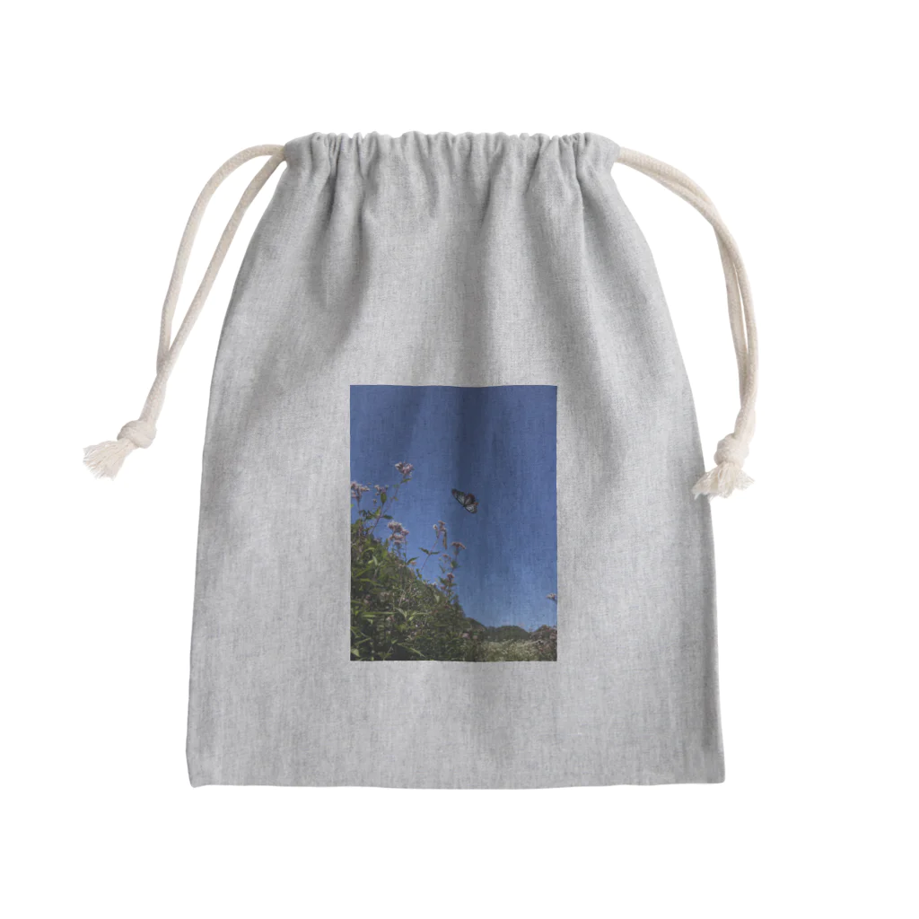 unokimiのアサギマダラ Mini Drawstring Bag