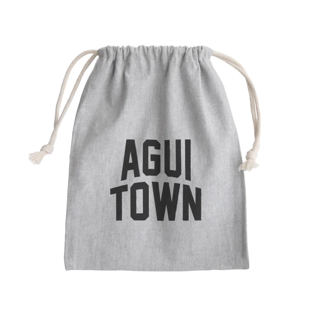 JIMOTOE Wear Local Japanの阿久比町 AGUI TOWN Mini Drawstring Bag