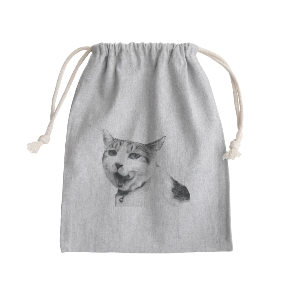 モルダウのトライアングルが好きのジョニー Mini Drawstring Bag