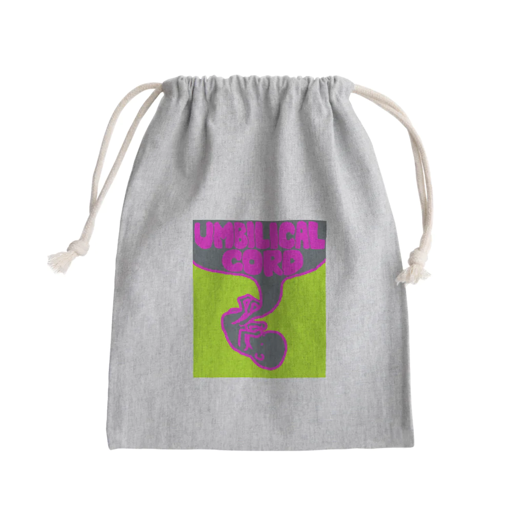 komgikogikoのアンビリカルコード Mini Drawstring Bag