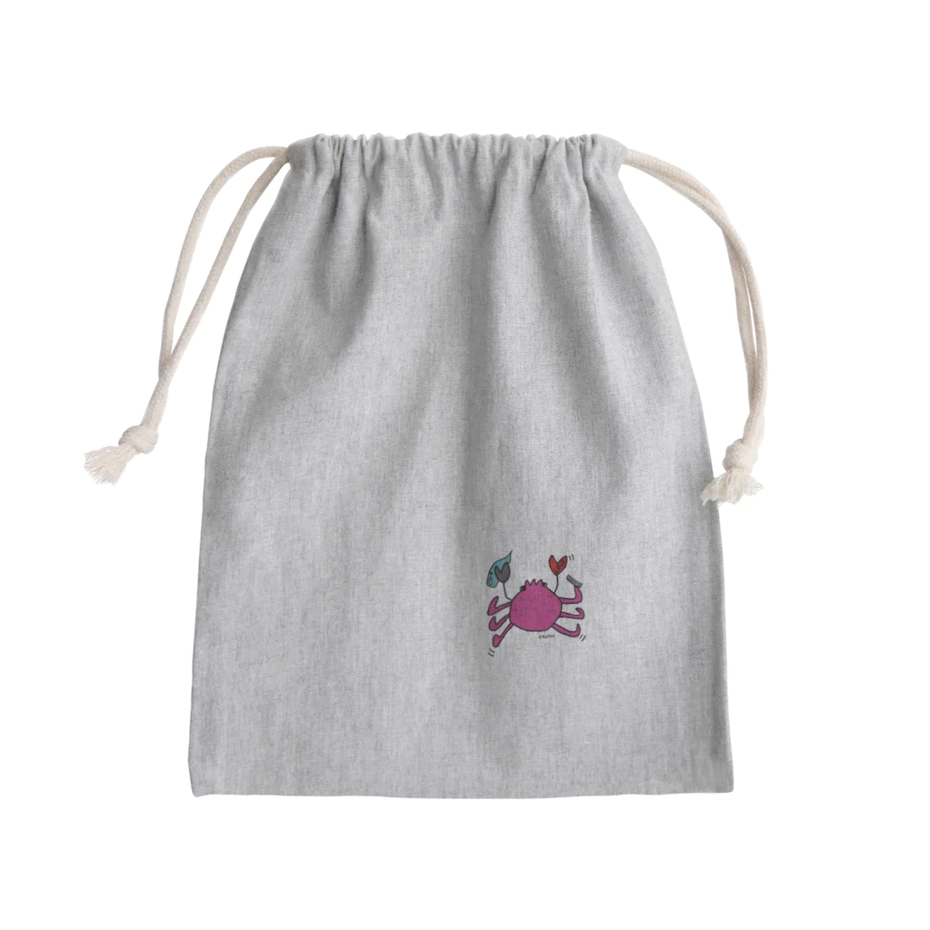 Kotsu storeのカニちょん✂︎ Mini Drawstring Bag
