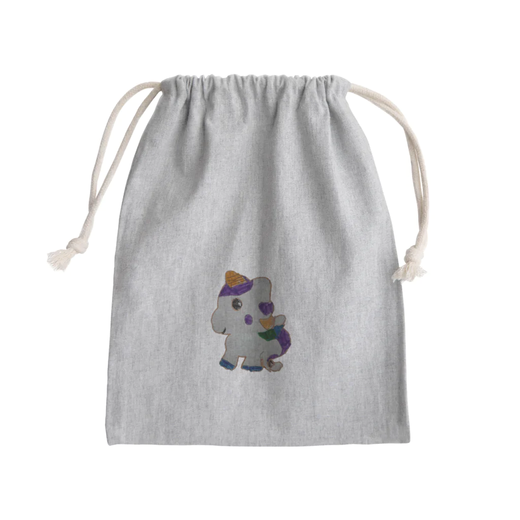 ユニコーンちゃんのユニコーンちゃん　切抜き Mini Drawstring Bag