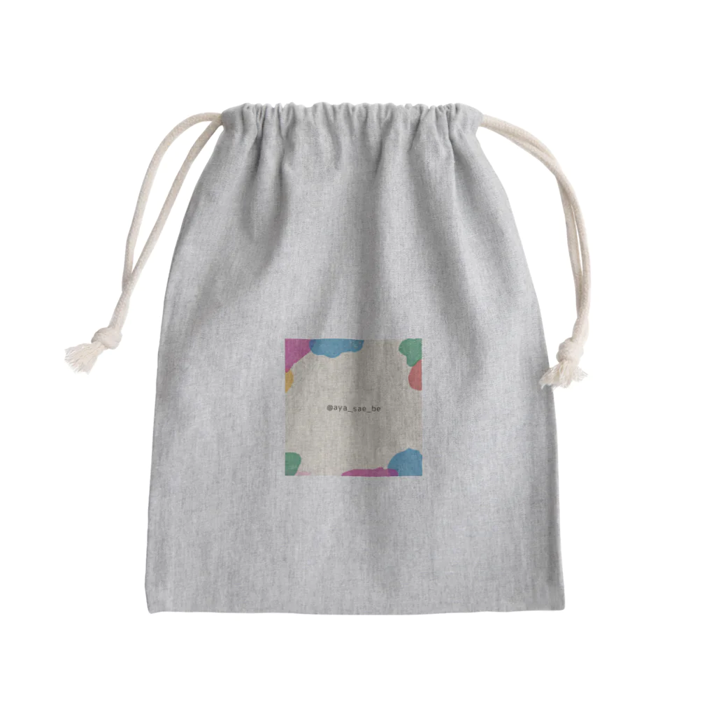 あやさえfamilyのあやさえロゴ Mini Drawstring Bag