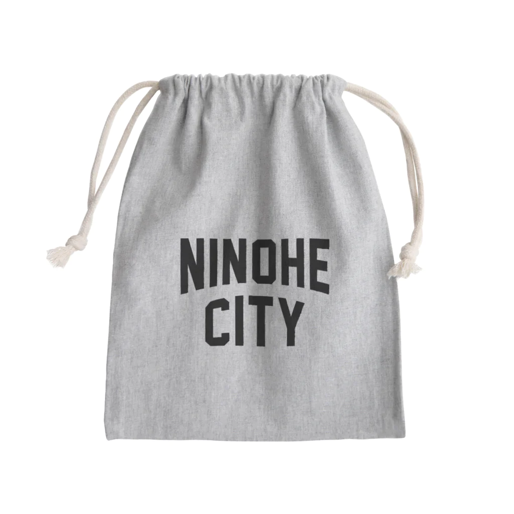 JIMOTOE Wear Local Japanの二戸市 NINOHE CITY Mini Drawstring Bag