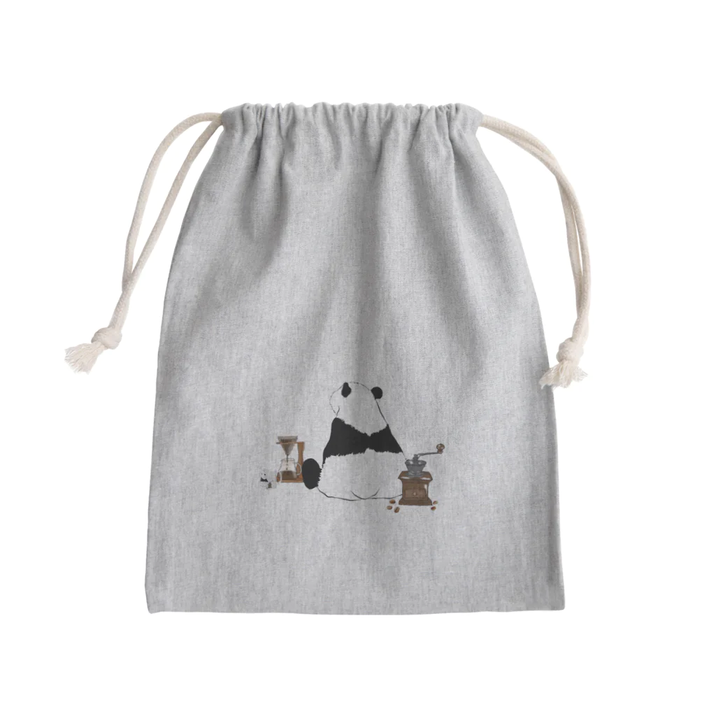 KaNaN〜パンダのドリップ待ちのパンダ🐼 Mini Drawstring Bag