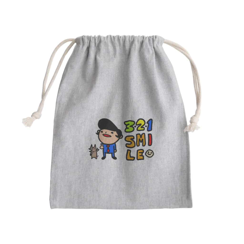 momino studio SHOPのready 3・2・1 GO Mini Drawstring Bag