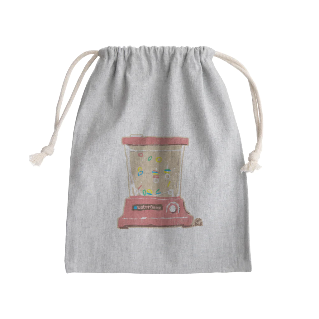 サトウノリコ*の【昭和】ウォーターゲーム Mini Drawstring Bag