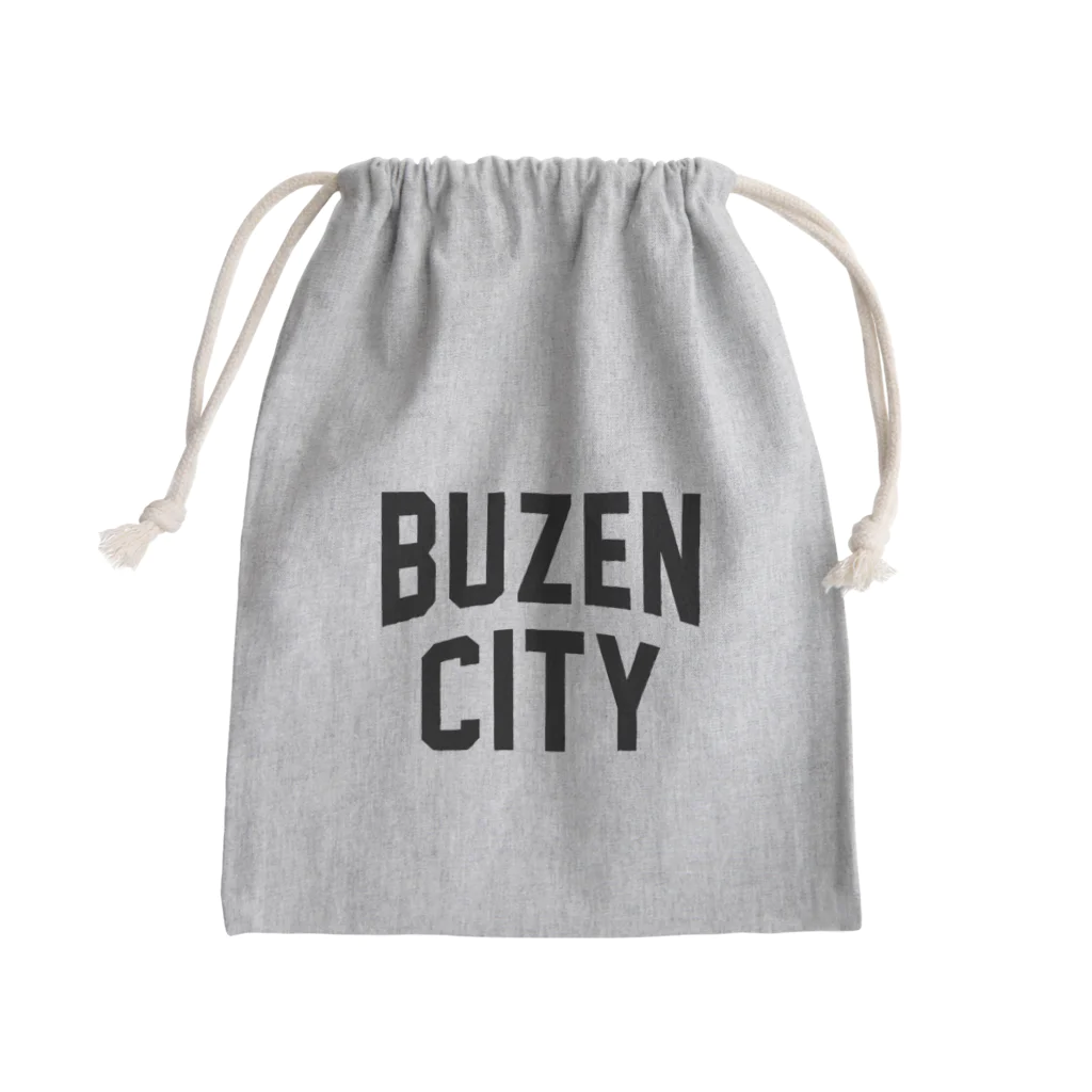 JIMOTOE Wear Local Japanの豊前市 BUZEN CITY Mini Drawstring Bag