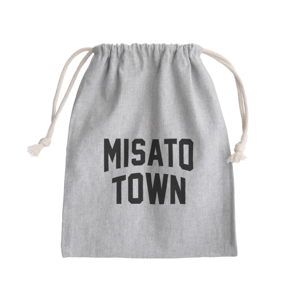 JIMOTO Wear Local Japanの美里町 MISATO TOWN Mini Drawstring Bag