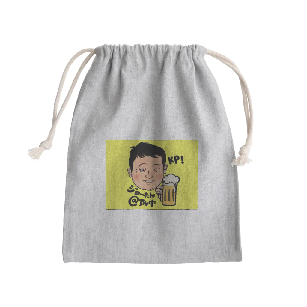 ジローたんアル中SHOPのジローたんの公式アイテム Mini Drawstring Bag