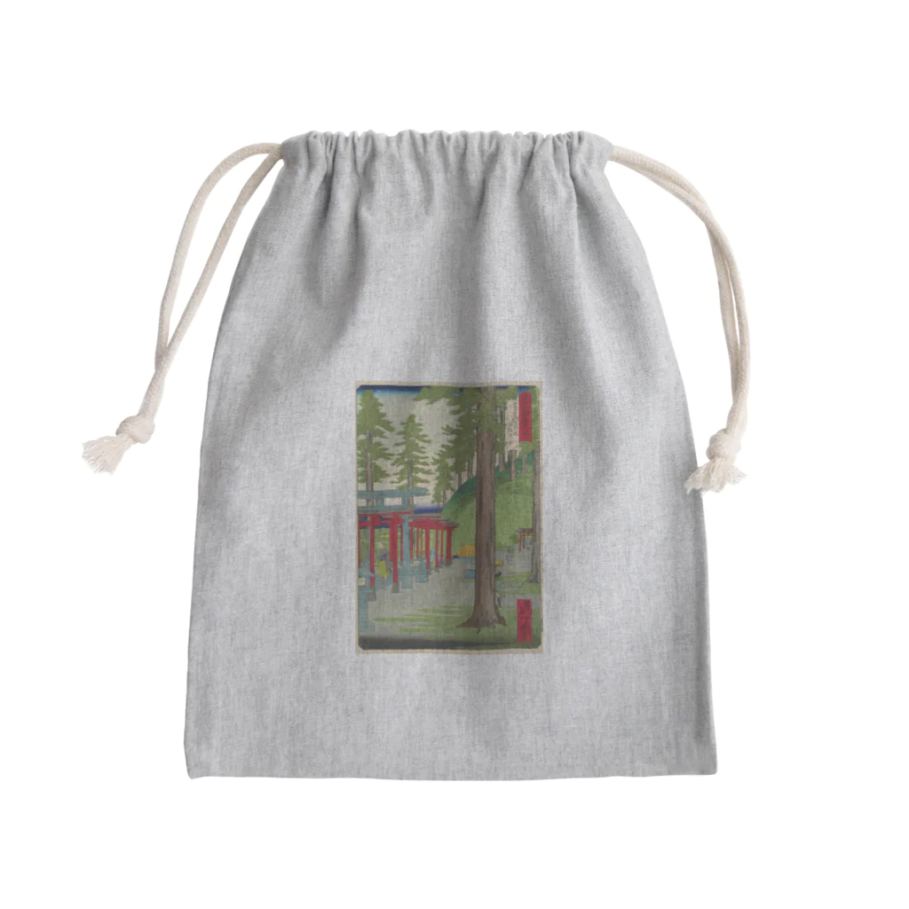 旨味教授といちごもちぷりんの東京名所四十八景　王子稲荷内白狐乃社 Mini Drawstring Bag