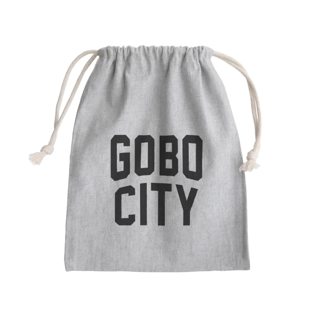 JIMOTOE Wear Local Japanの御坊市 GOBO CITY Mini Drawstring Bag