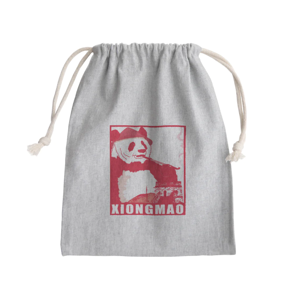 中華呪術堂（チャイナマジックホール）の煙管パンダ Mini Drawstring Bag