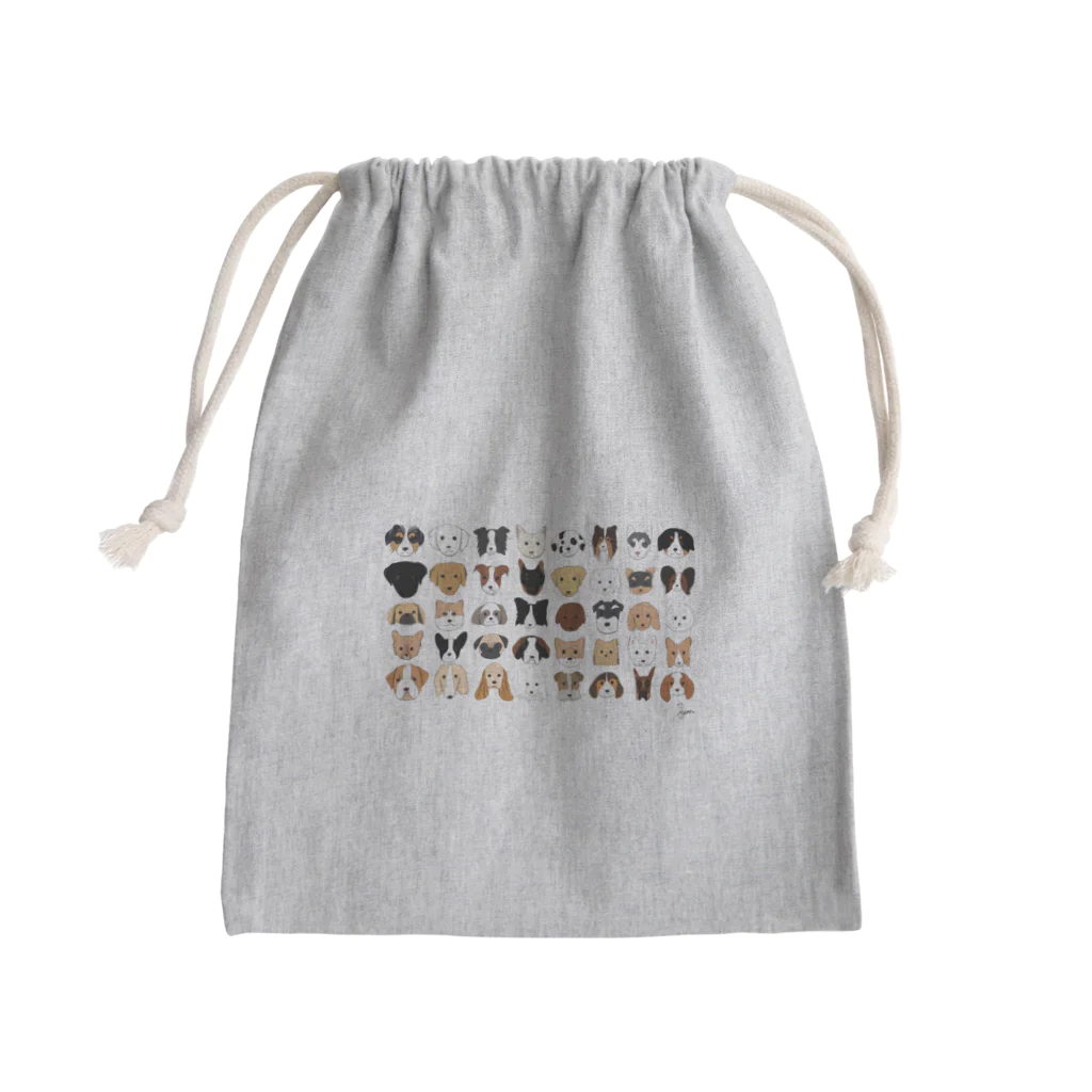 響-Kyon-のおいぬさん　だいしゅうごう Mini Drawstring Bag