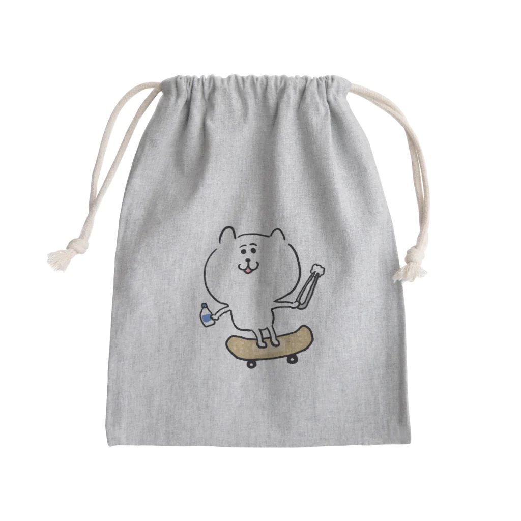 けちゃっぷごはんのお店の救急ネコチャン Mini Drawstring Bag