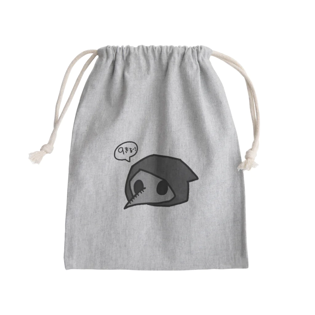 みっちり本舗のとまとさらだ Mini Drawstring Bag