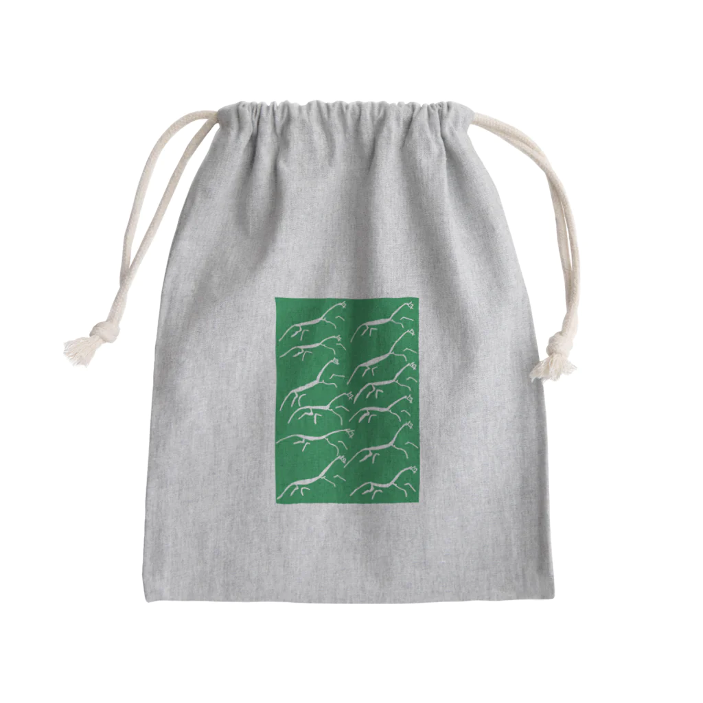 小坂保行の白馬3 Mini Drawstring Bag