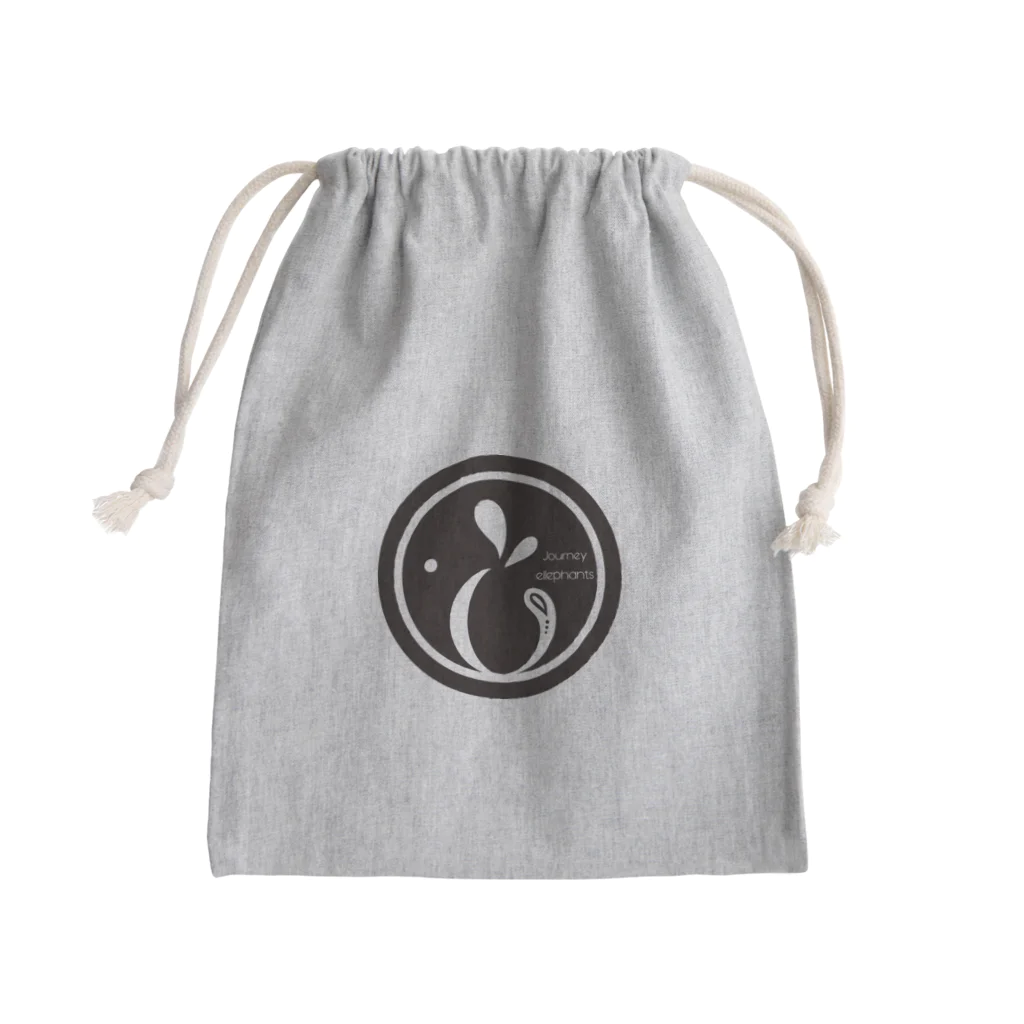  Journey Ellephants 🐘のJourney Ellephants【LOGO】 Mini Drawstring Bag