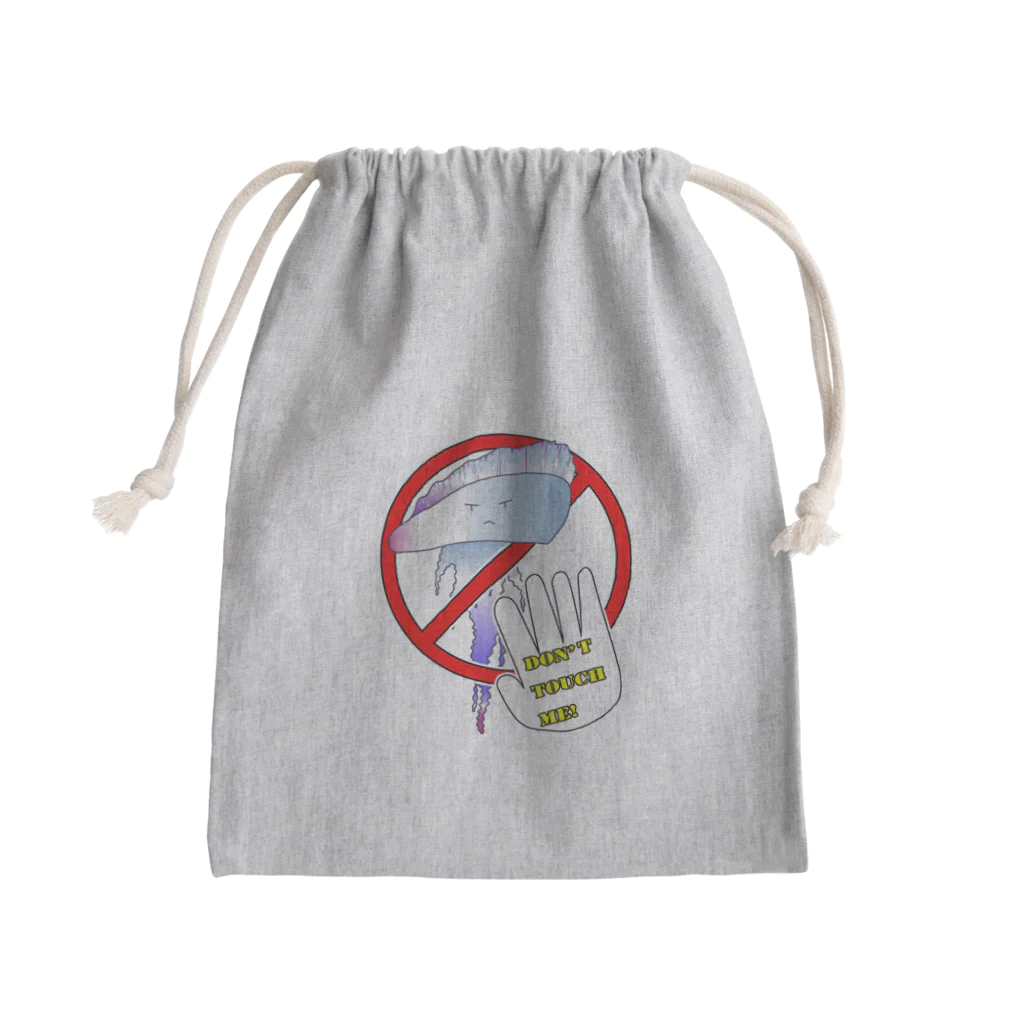 Drecome_Designの触っちゃダメ!カツオノエボシ Mini Drawstring Bag