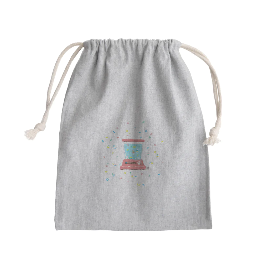 サトウノリコ*の【昭和】ウォーターゲーム（クリア） Mini Drawstring Bag