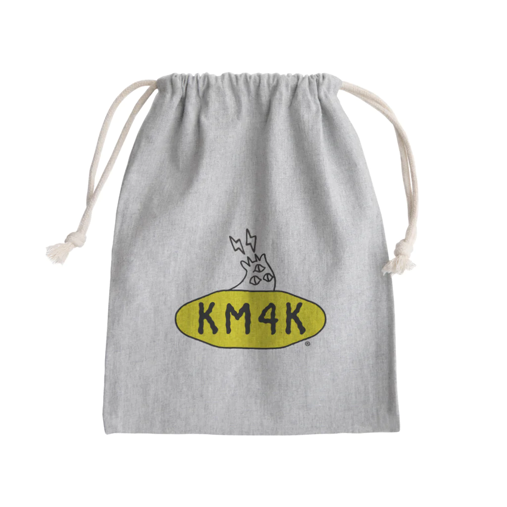 KM4K SUZURI 店のKM4Kちゃん Mini Drawstring Bag