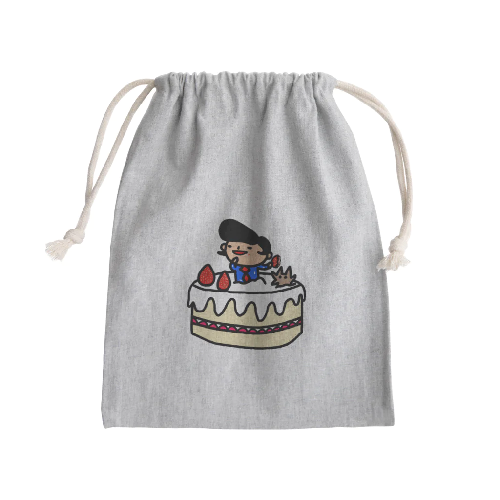 momino studio SHOPのケーキタイム! Mini Drawstring Bag