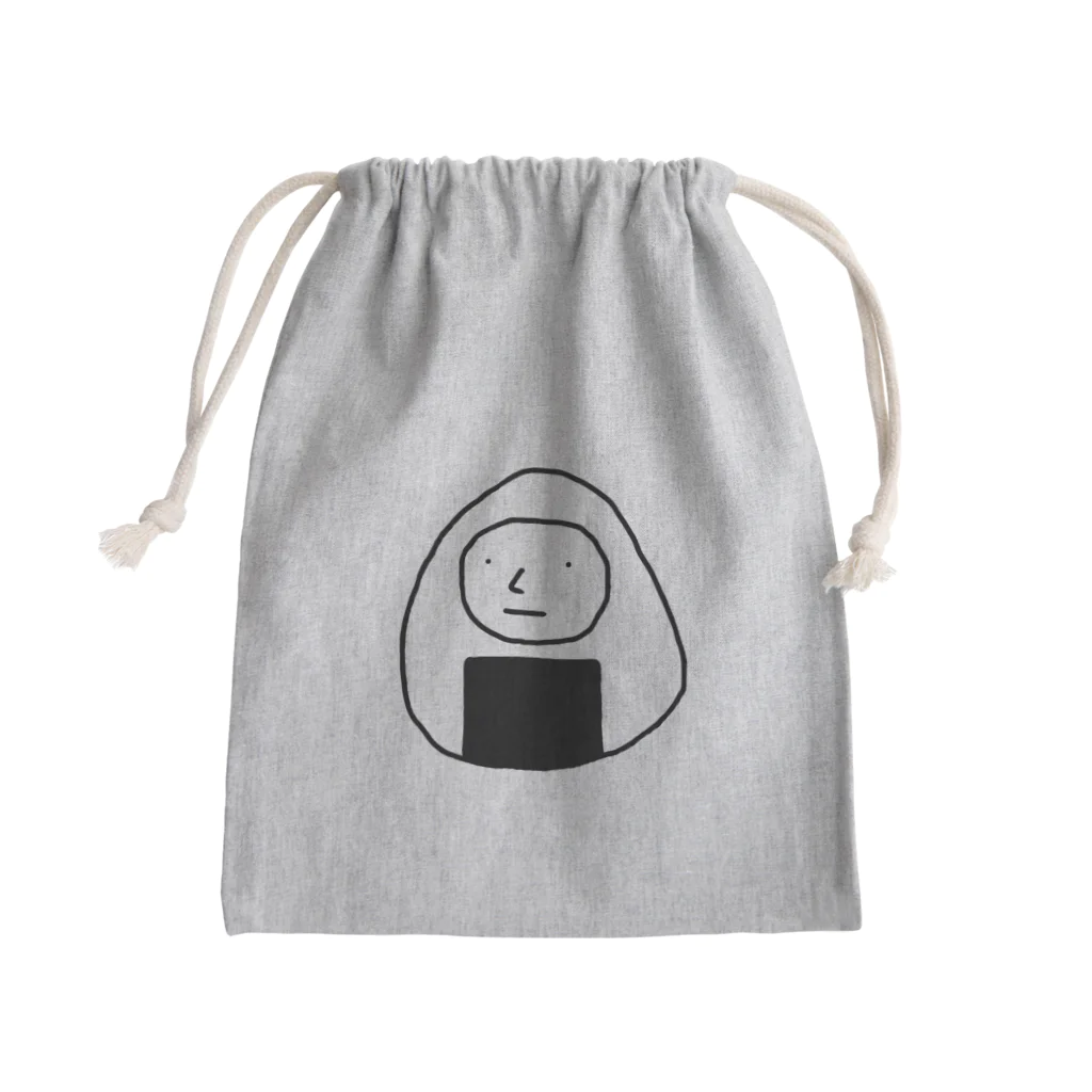 きりん　たかひろのおにぎり Mini Drawstring Bag