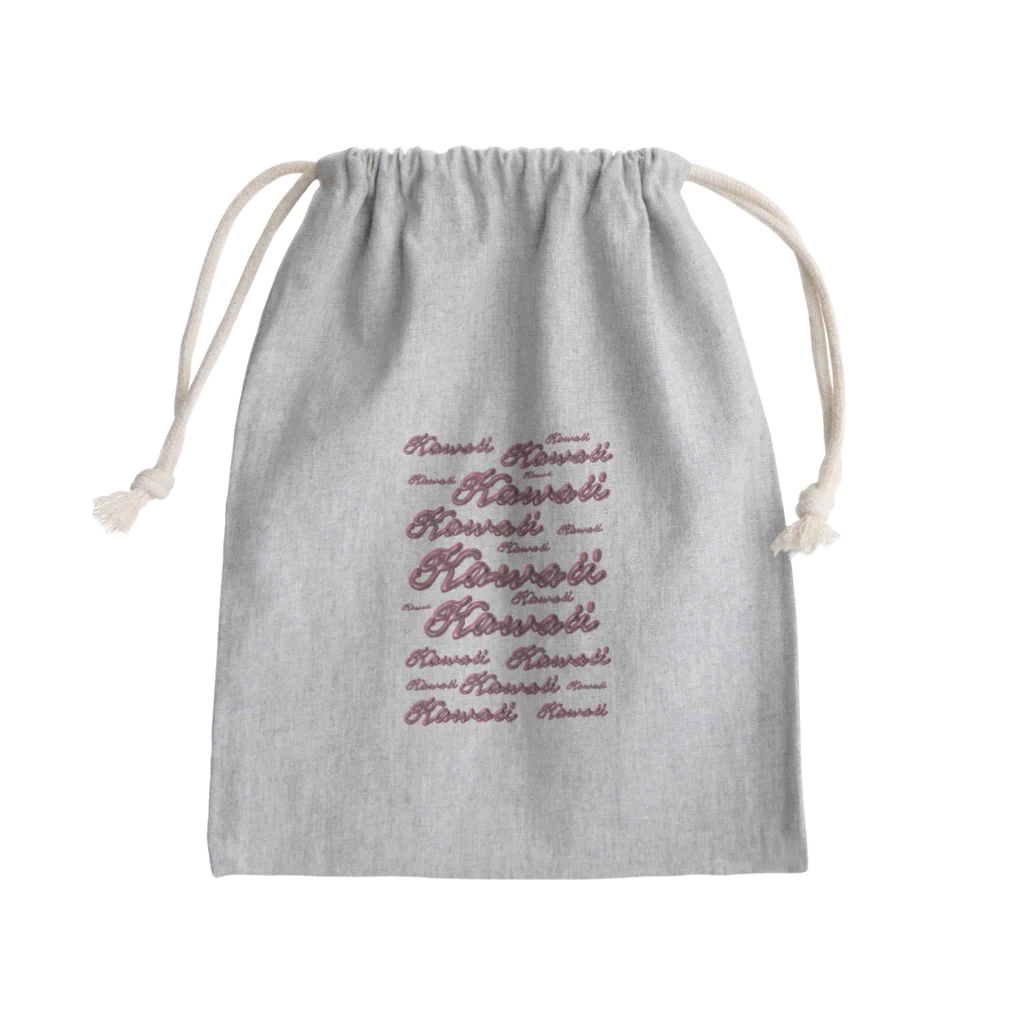 nanaのただただ可愛い Mini Drawstring Bag