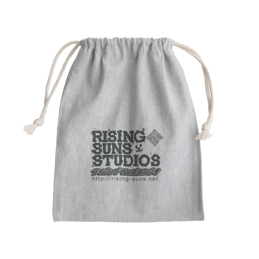 週刊少年ライジングサンズの週刊少年ライジングサンズスタジオ ロゴ Mini Drawstring Bag
