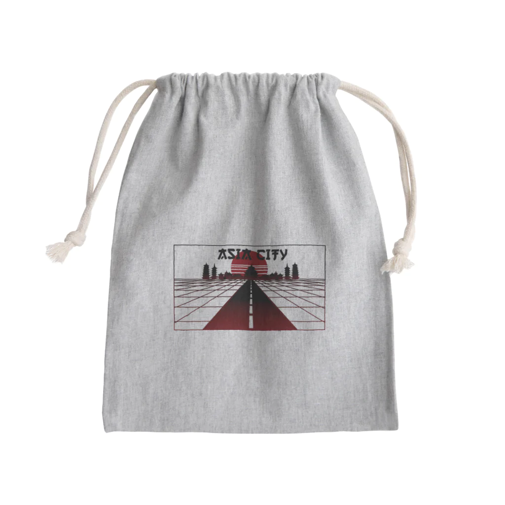 中華呪術堂（チャイナマジックホール）の vaporwave asiacity  Mini Drawstring Bag