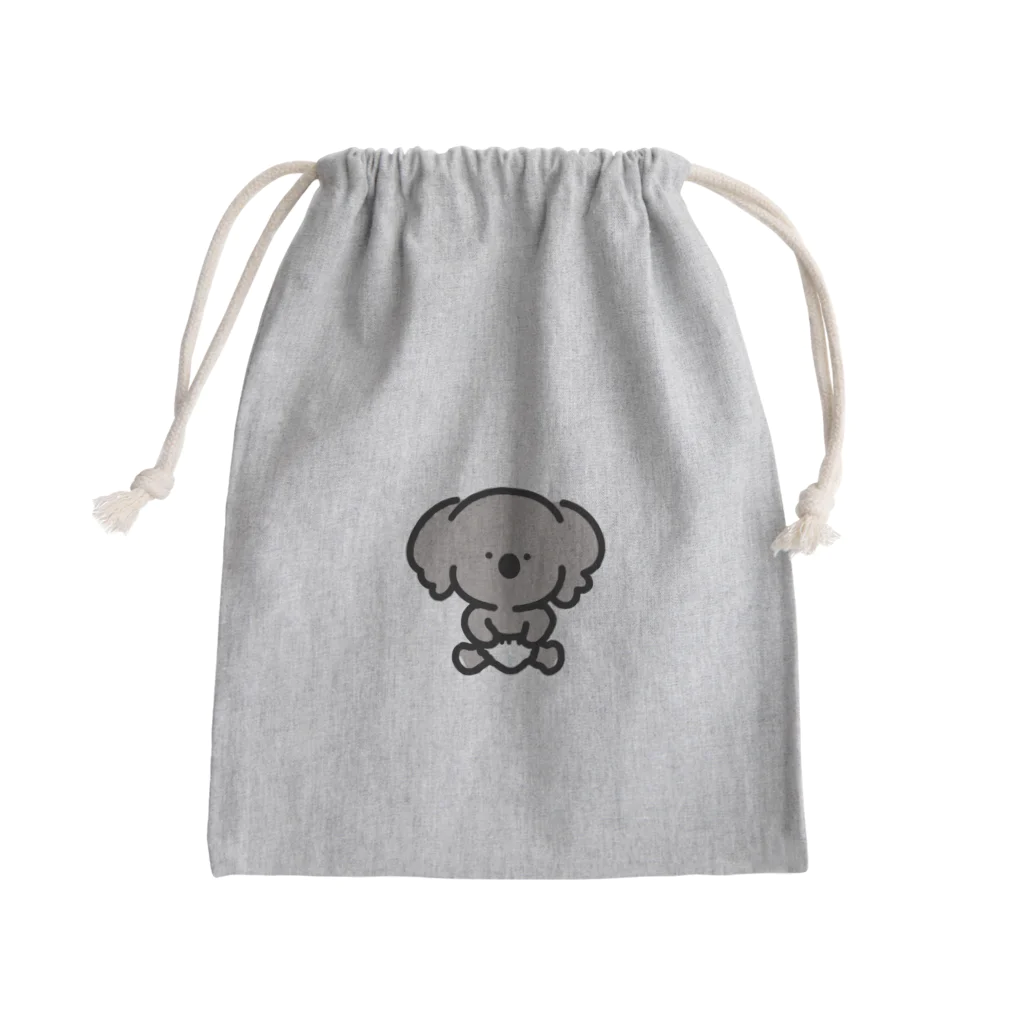 ハナモト🍼のおむづー（こあら） Mini Drawstring Bag