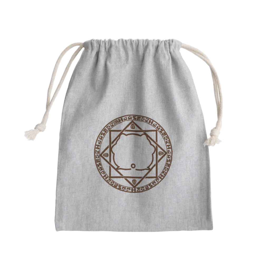 ハムーメイソンの秘密結社ハムーメイソンロゴ Mini Drawstring Bag