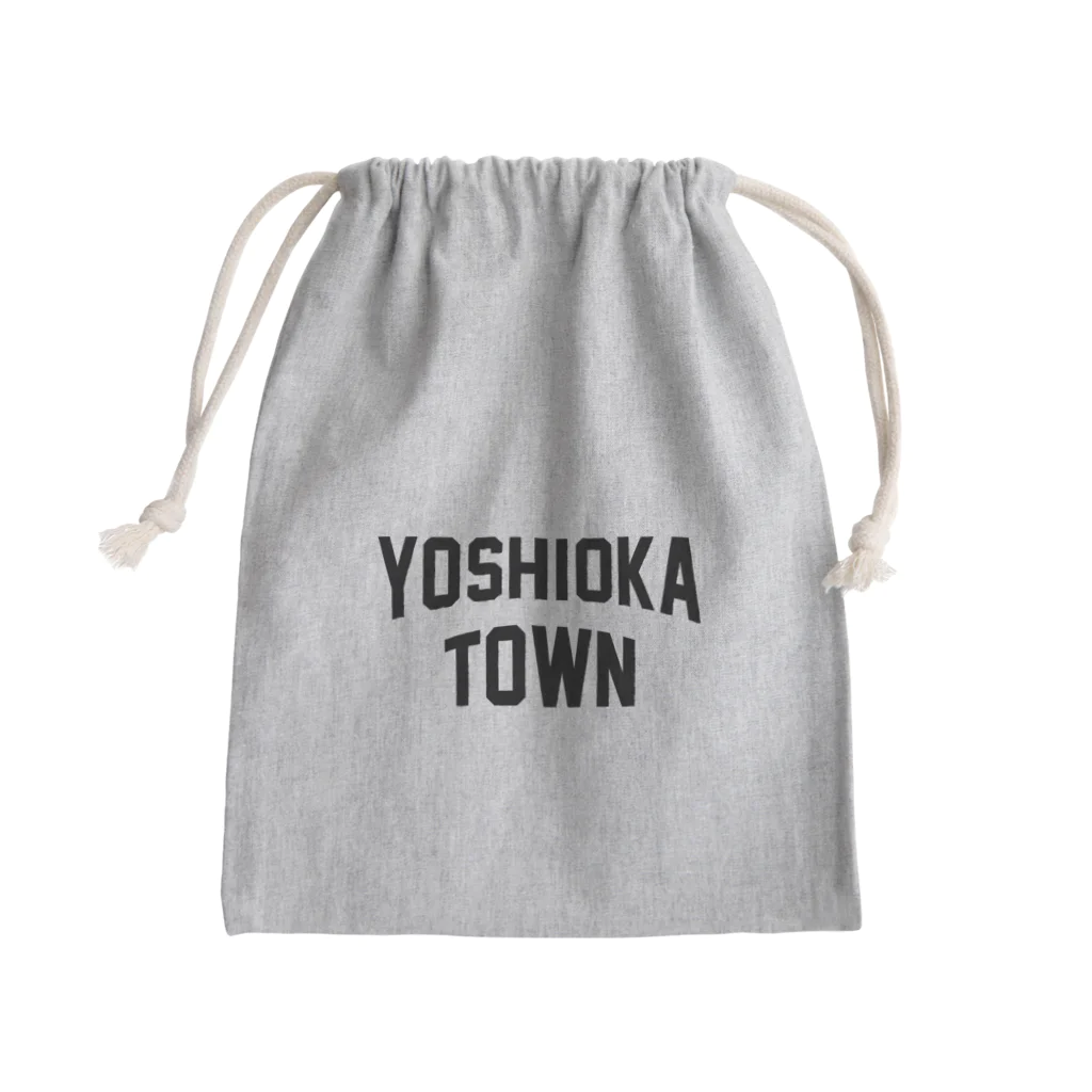 JIMOTOE Wear Local Japanの吉岡町 YOSHIOKA TOWN Mini Drawstring Bag