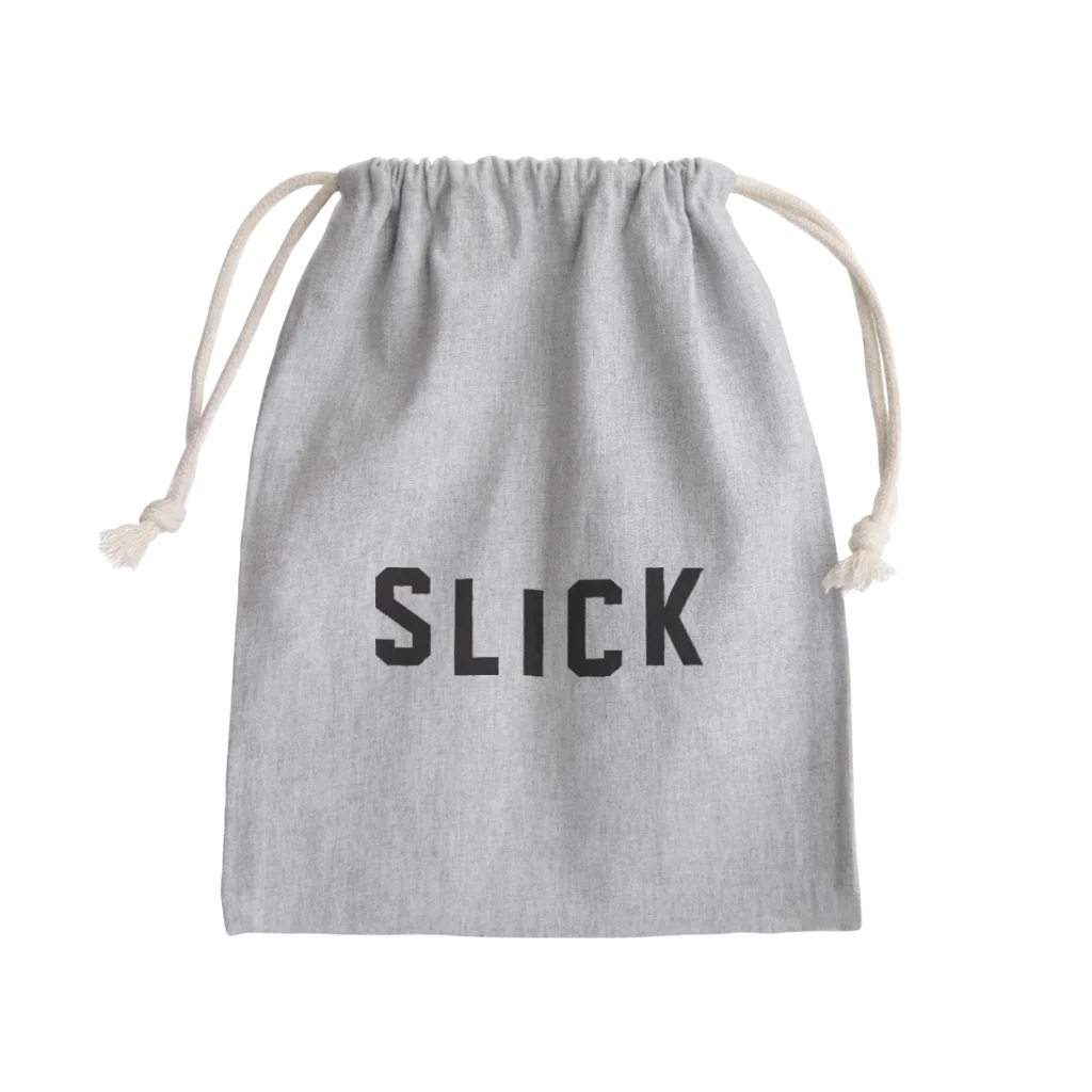 AliviostaのSLICK スリック ロゴ Mini Drawstring Bag