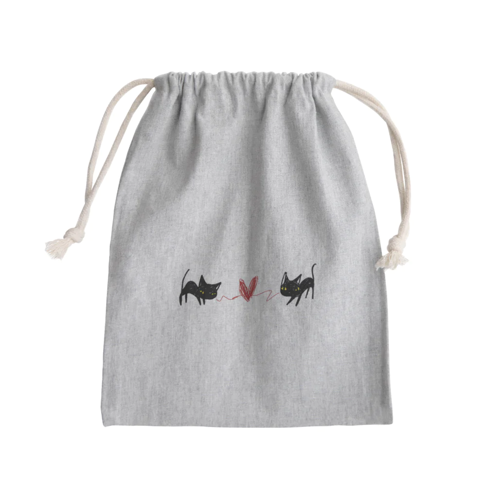 のほほん屋のラヴ Mini Drawstring Bag